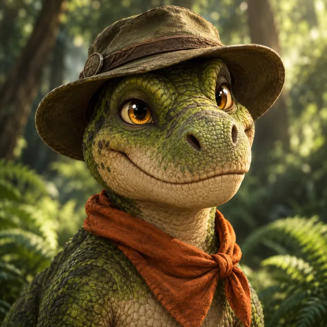 Dino นักสำรวจ · 3D