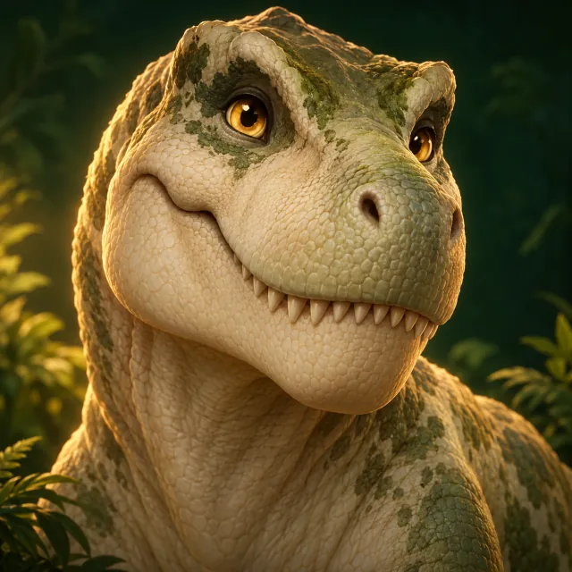 Dino สีงาช้าง · 3D