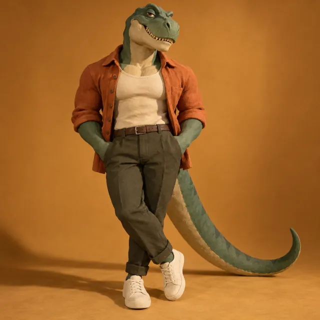 Dino แฟชั่น clay · Clay
